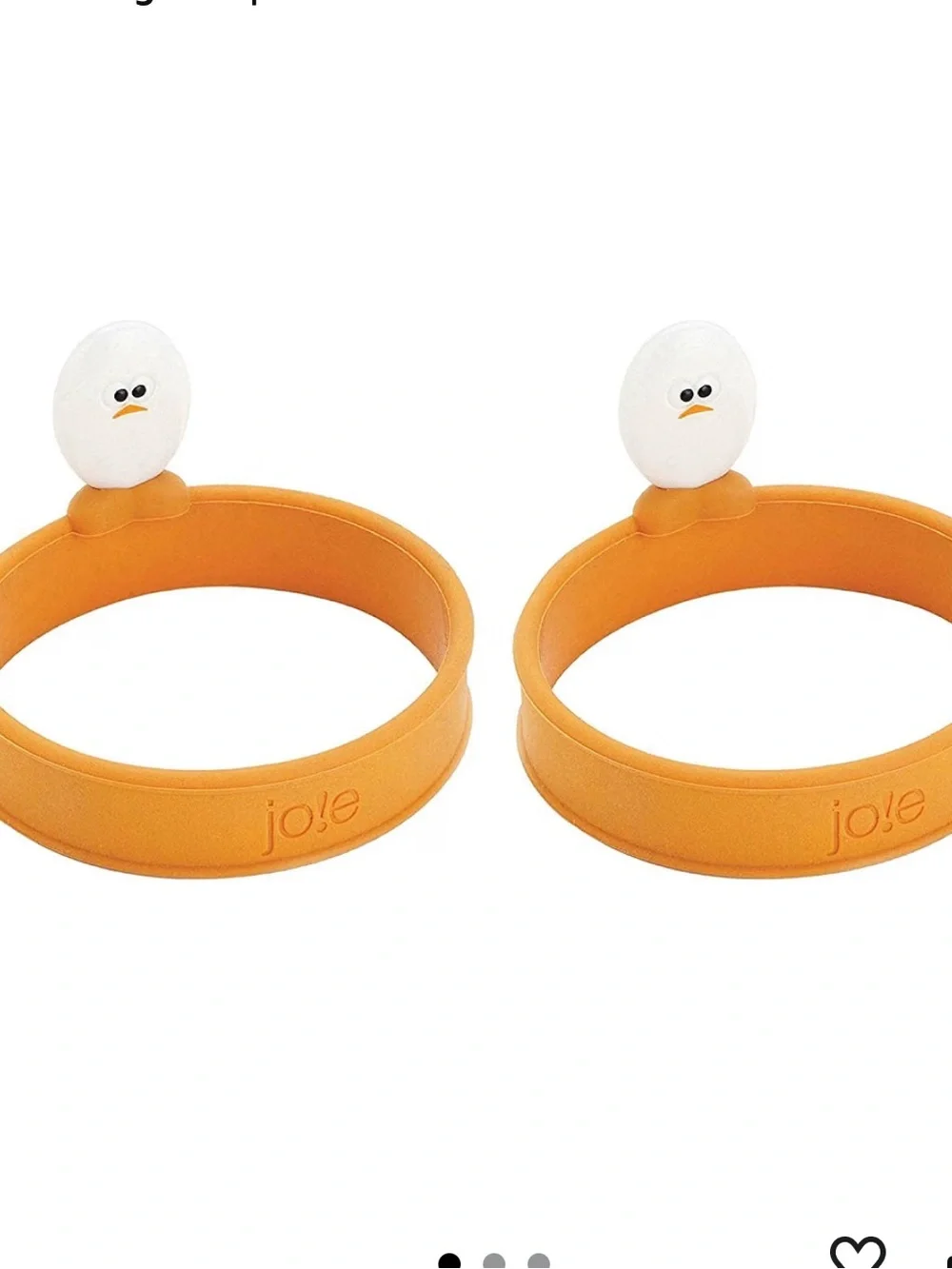 Joie Roundy Silicone Egg Ring (2 pack)
